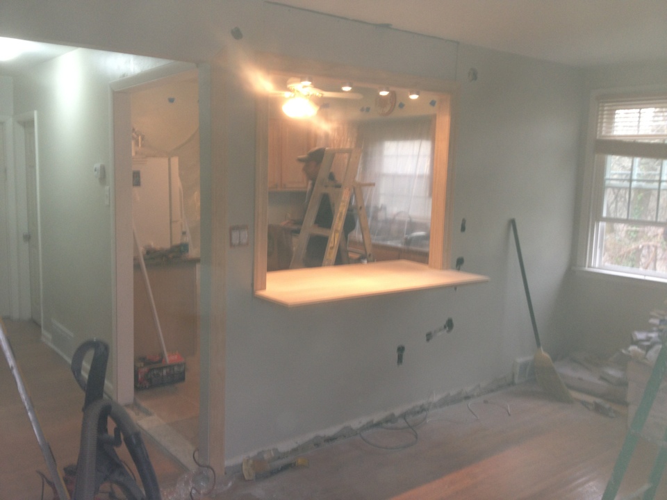 Before-and-after remodeling photo by D & G General Contractors, 1 of 8